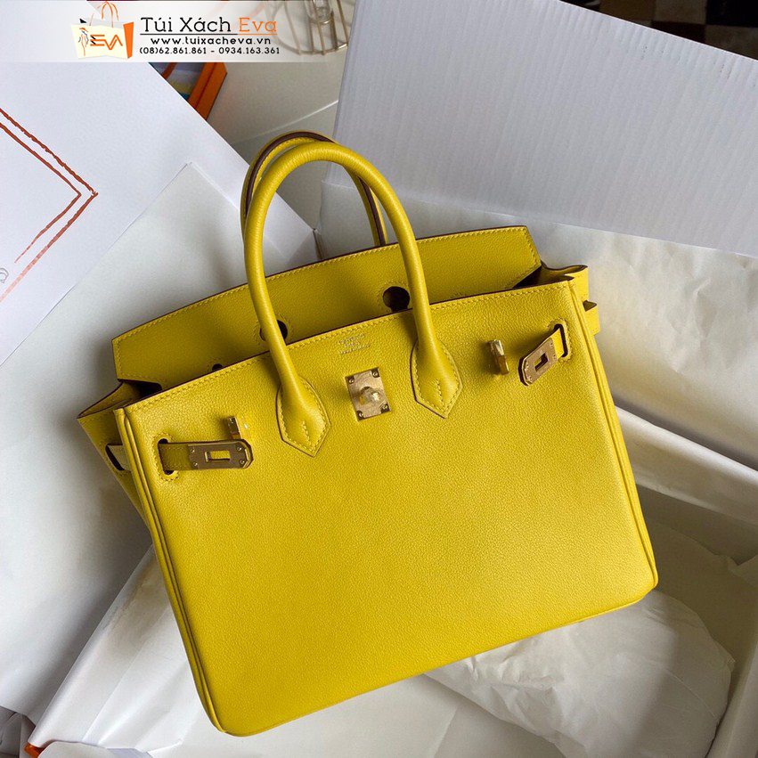 Túi Xách Hermes Birkin Bag Siêu Cấp Màu Vàng Đẹp M90.